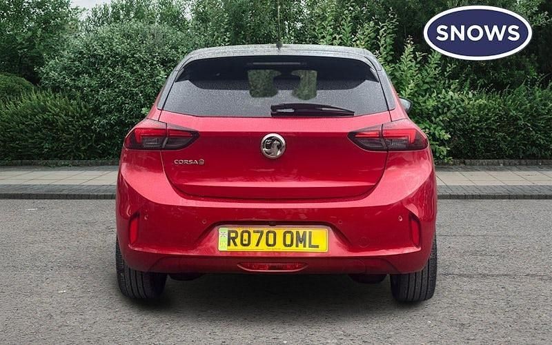 Used Vauxhall Corsa-e Elite 100 kW (136 HP) 2020 Red Hatchback