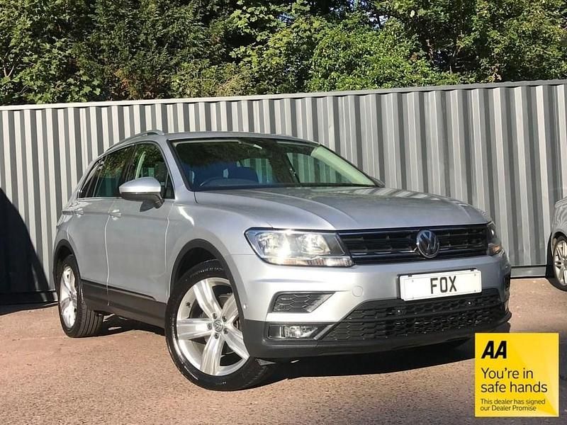 Silver Used 2020 VW Tiguan Match SUV | £11,612 (A bit pricey) - Image 1/4