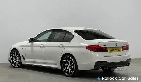Used BMW 530 M Sport 2018 White Sedan