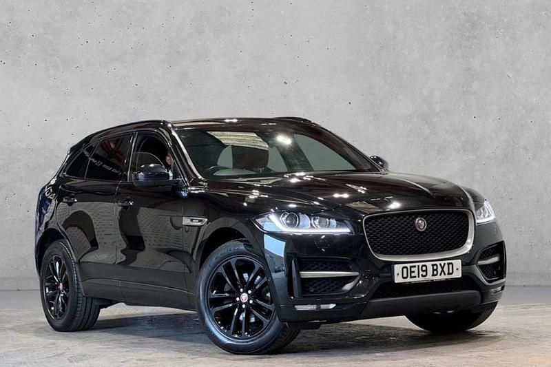 Black Used 2019 Jaguar F-Pace R-Sport SUV | £13,950 (Fair price) - Image 1/1