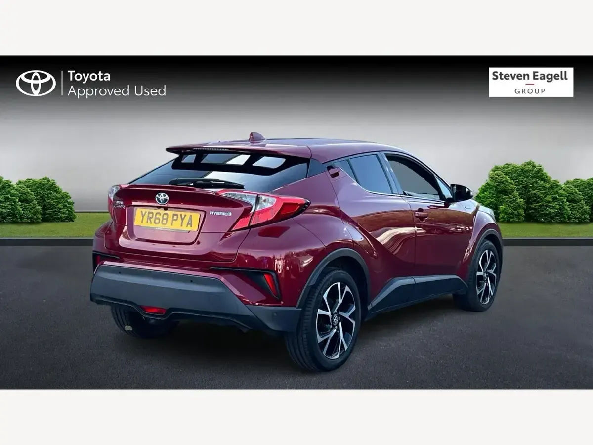 Used Toyota C-HR Design 2018 Red SUV
