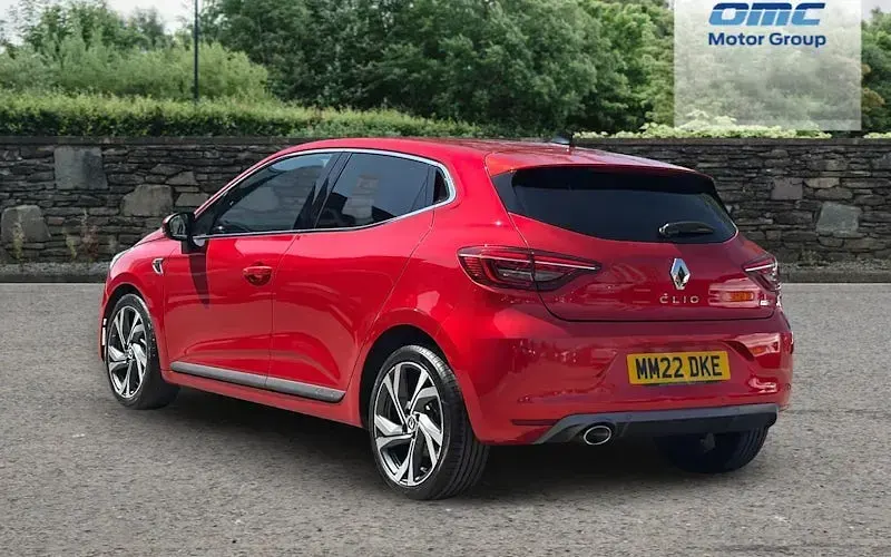 Used Renault Clio RS Line 90 HP (66 kW) 2022 Red Hatchback