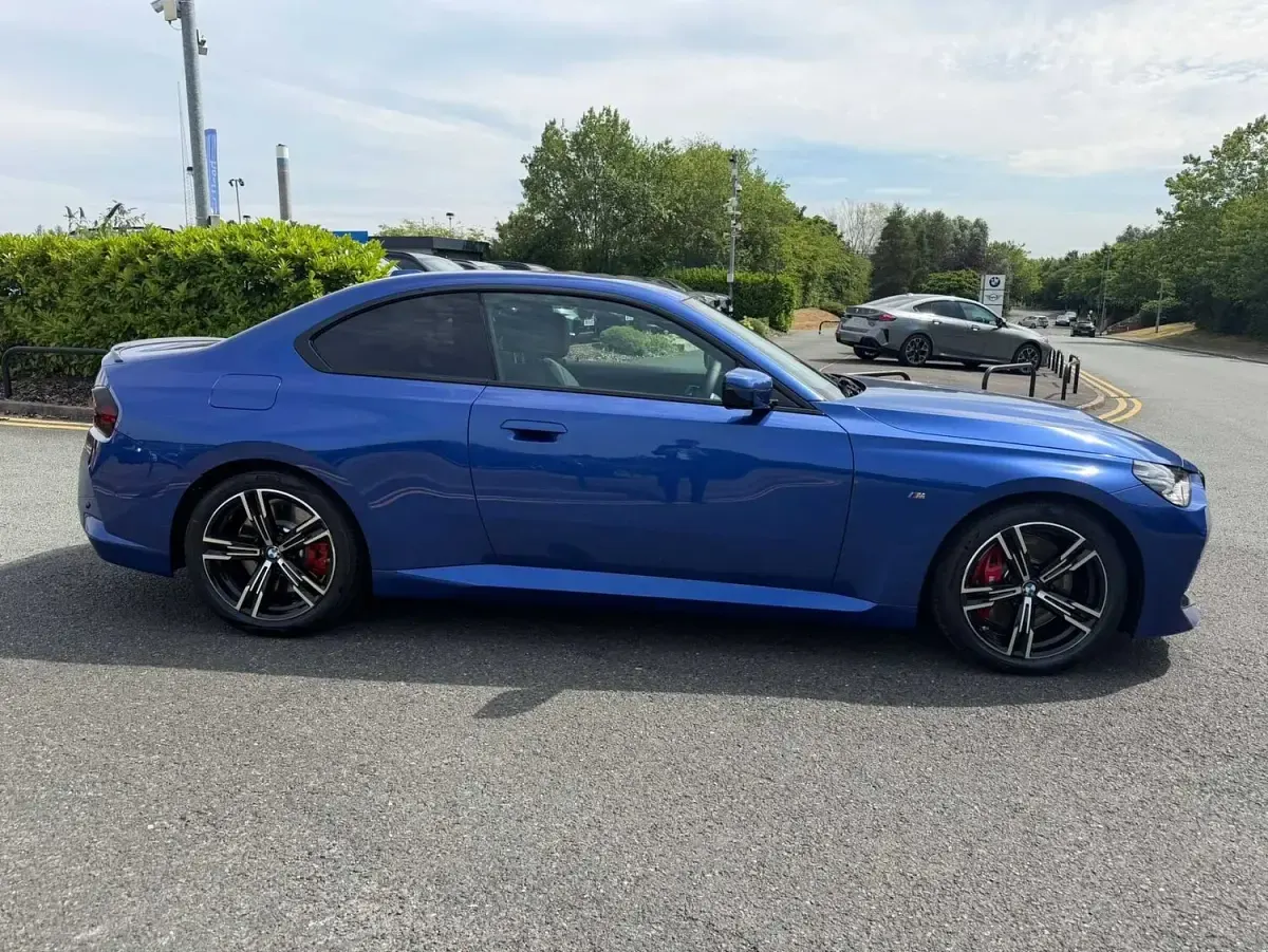 New BMW 220 M Sport 2026 Blue Coupe