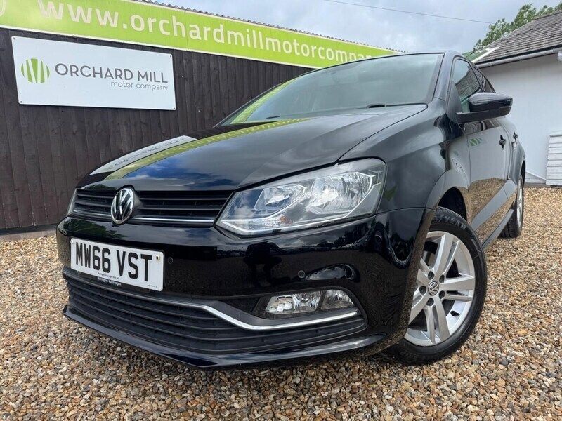 Black Used 2016 VW Polo Match Hatchback | £8,495 (Fair price) - Image 1/4