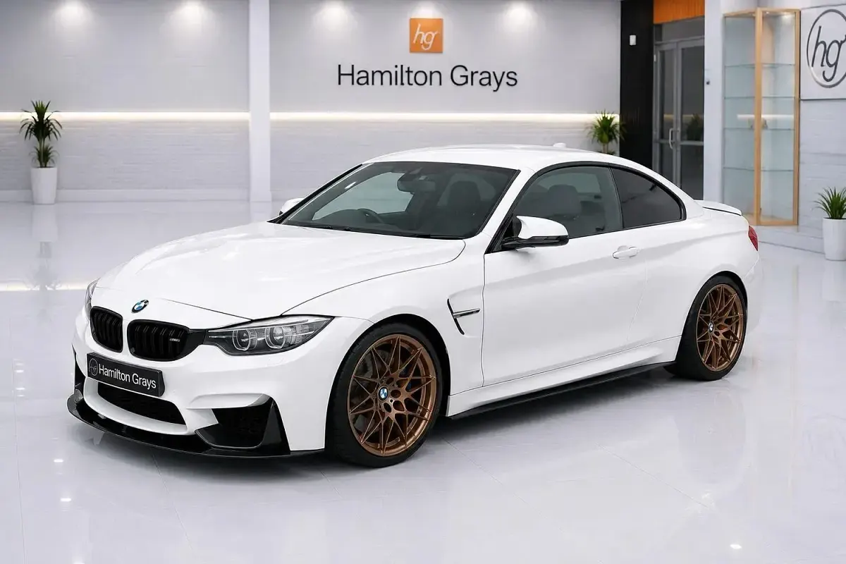Used BMW M4 Cabriolet Comfort Edition 431 HP (317 kW) 2017 White Cabriolet