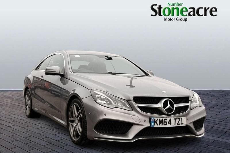 Silver Used 2014 Mercedes E220 AMG line Coupe | £8,990 (Fair price) - Image 1/1