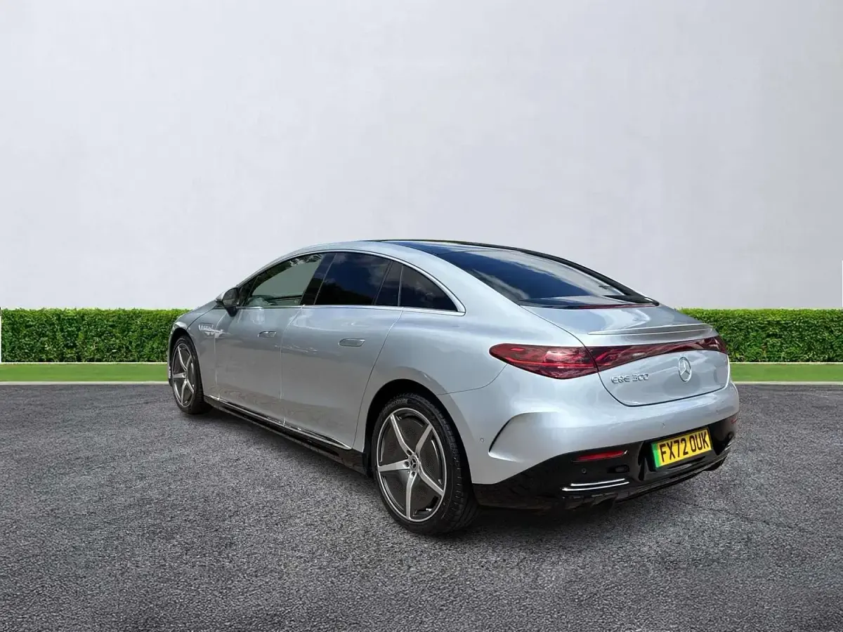 Used Mercedes EQE300 AMG Line Premium 180 kW (245 HP) 2022 Silver Sedan