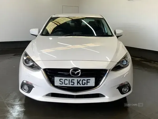 Used Mazda 3 Inclusive 2015 White Sedan
