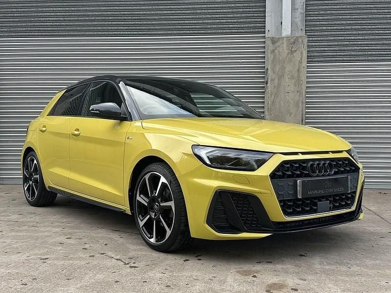 Yellow Used 2020 Audi A1 S-Line Hatchback | £19,500 (Fair price) - Image 1/4