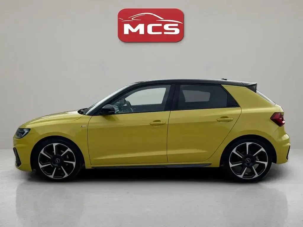 Used Audi A1 Sportback S-Line 150 HP (110 kW) 2020 Yellow Hatchback