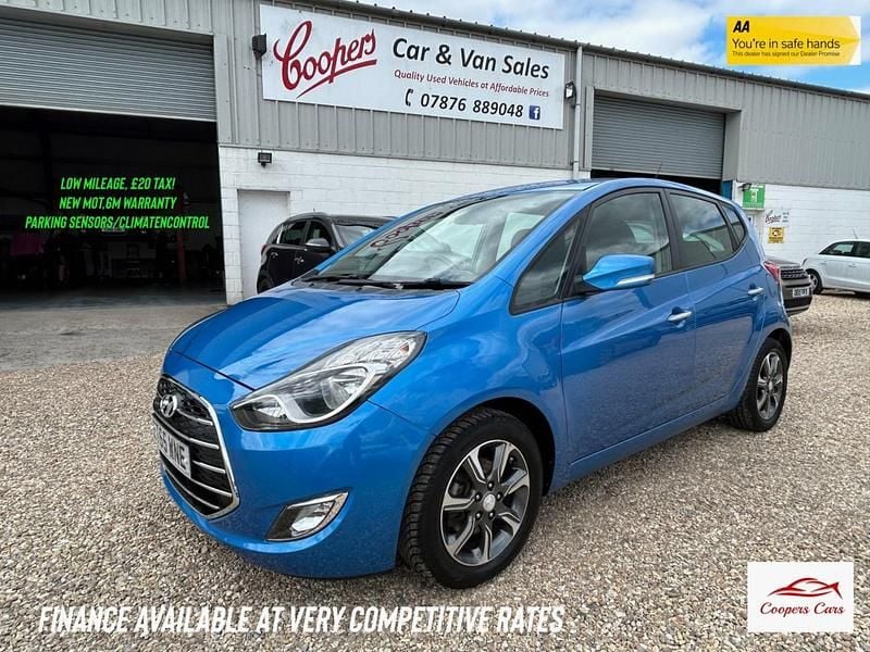 Blue Used 2016 Hyundai ix20 SE Hatchback | £6,750 (Fair price) - Image 1/4