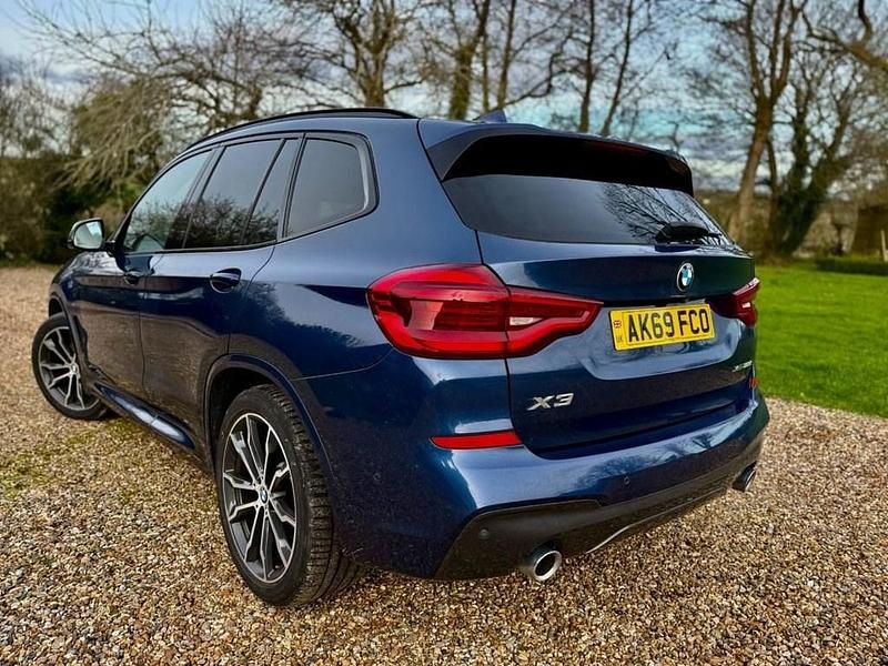 Used BMW X3 M Sport 190 HP (139 kW) 2019 Blue SUV