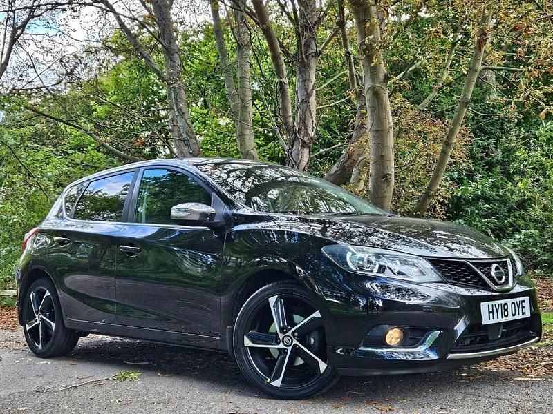 Black Used 2018 Nissan Pulsar N-Connecta Hatchback | £5,895 (Fair price) - Image 1/3