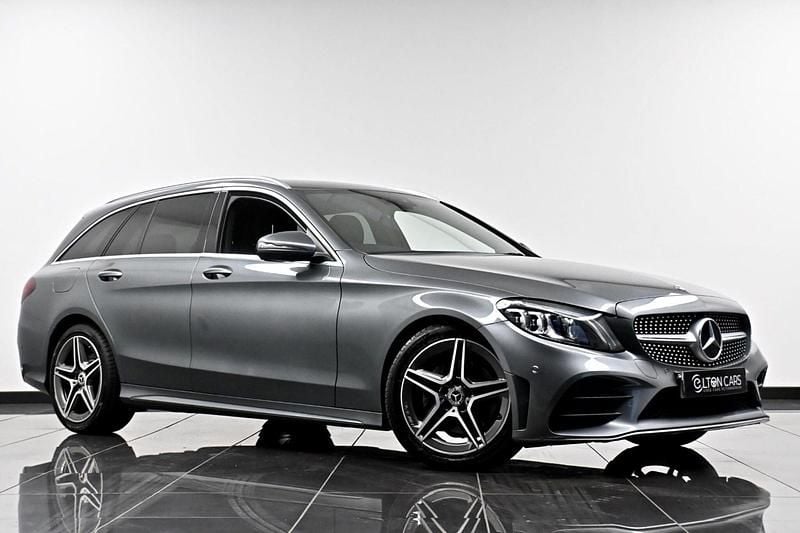 Grey Used 2020 Mercedes C220 AMG line Estate | £14,990 (Fair price) - Image 1/4