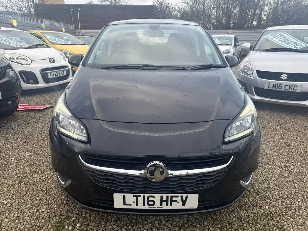 Used Vauxhall Corsa 90 HP (66 kW) 2016 Black Hatchback