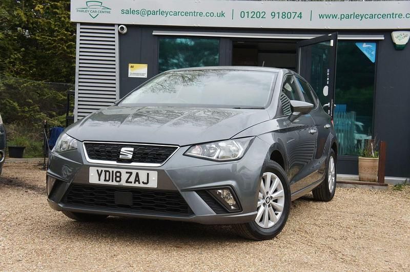 Used Seat Ibiza SE Technology 95 HP (69 kW) 2018 Grey Hatchback