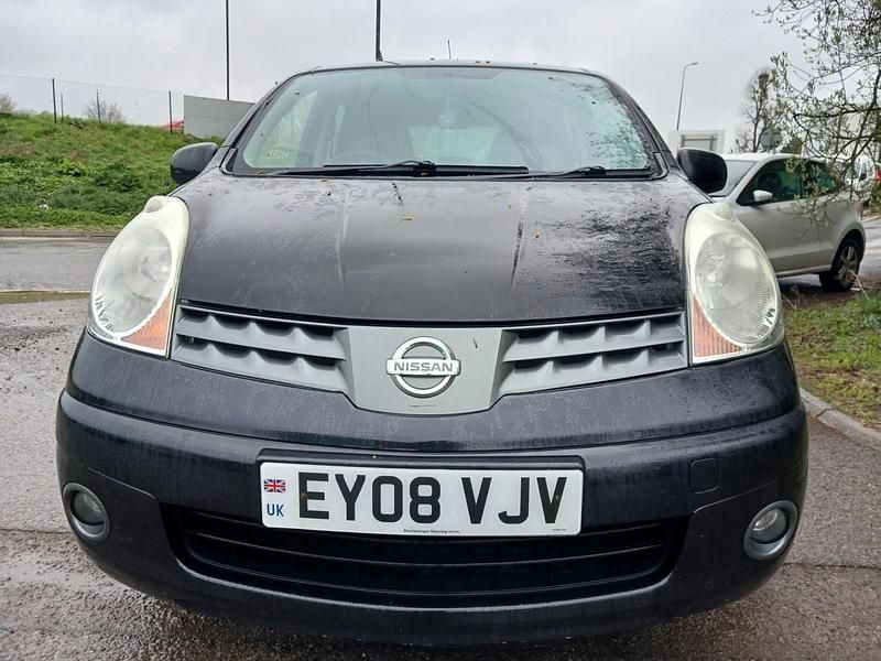 Used Nissan Note Acenta 88 HP (64 kW) 2008 Black Hatchback