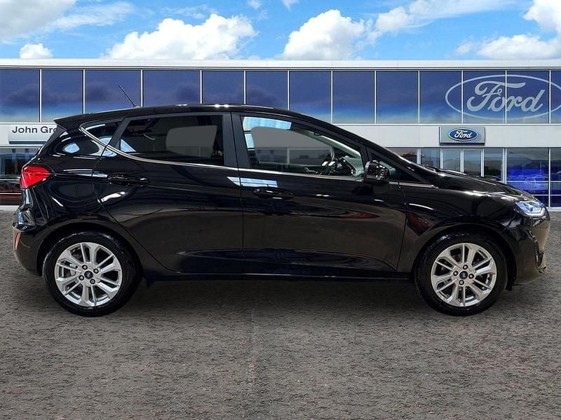 Used Ford Fiesta Titanium 2023 Black Hatchback