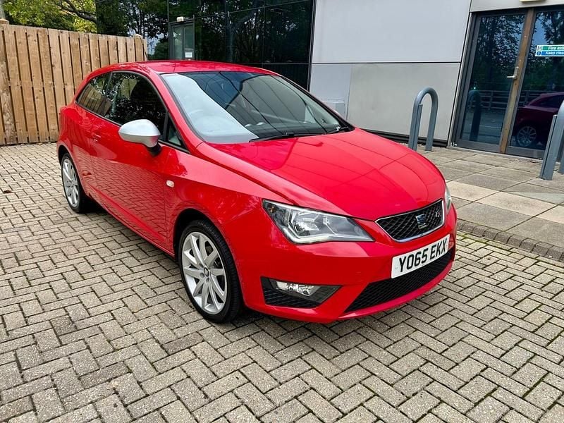 Red Used 2016 Seat Ibiza FR Hatchback | £4,494 (Good price) - Image 1/4
