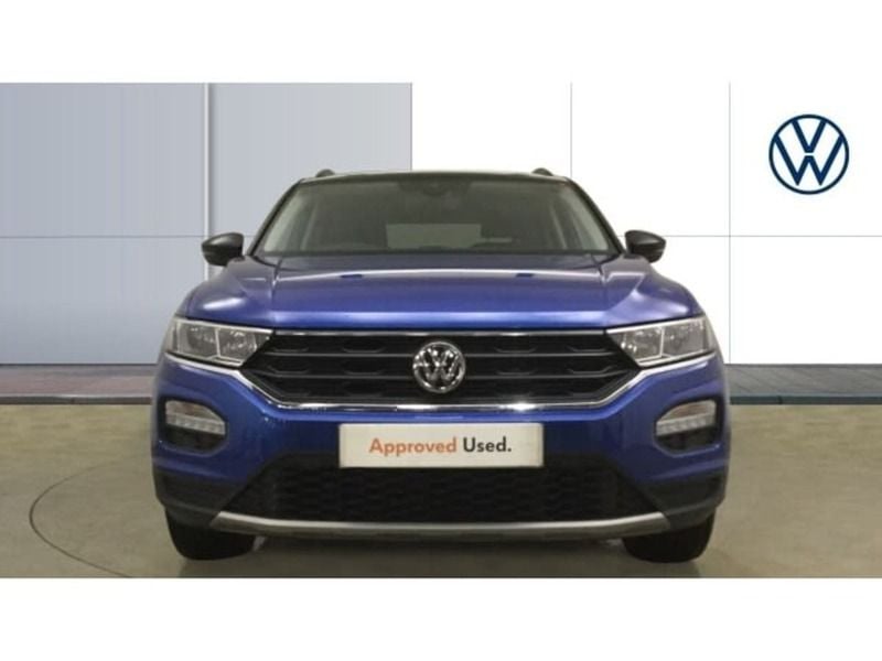 Used VW T-Roc Design 115 HP (84 kW) 2018 Blue SUV