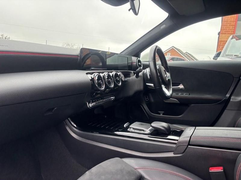 Used Mercedes A250 AMG line 2021 White Hatchback