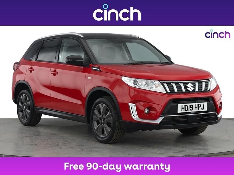 Red Used 2019 Suzuki Vitara SZ-T SUV | £9,749 (Fair price) - Image 1/3