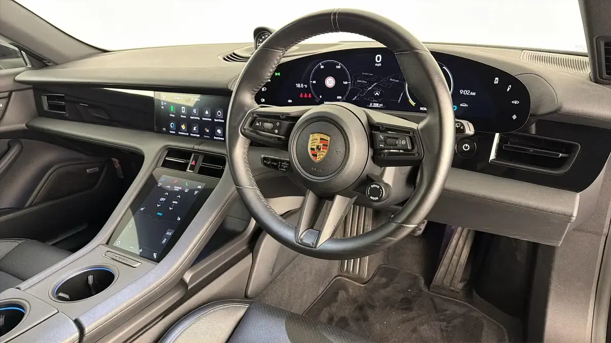 Used Porsche Taycan Performance Package 419 kW (571 HP) 2022 Jet black Estate
