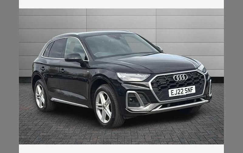 Used Audi Q5 S-Line 204 HP (150 kW) 2022 Black SUV