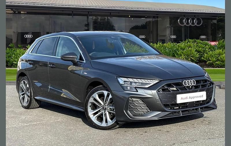 New Audi A3 e-tron S-Line 200 HP (147 kW) 2025 Grey Hatchback