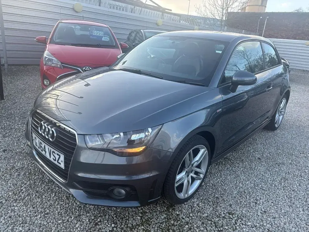 Used Audi A1 S-Line 105 HP (77 kW) 2014 Grey Hatchback