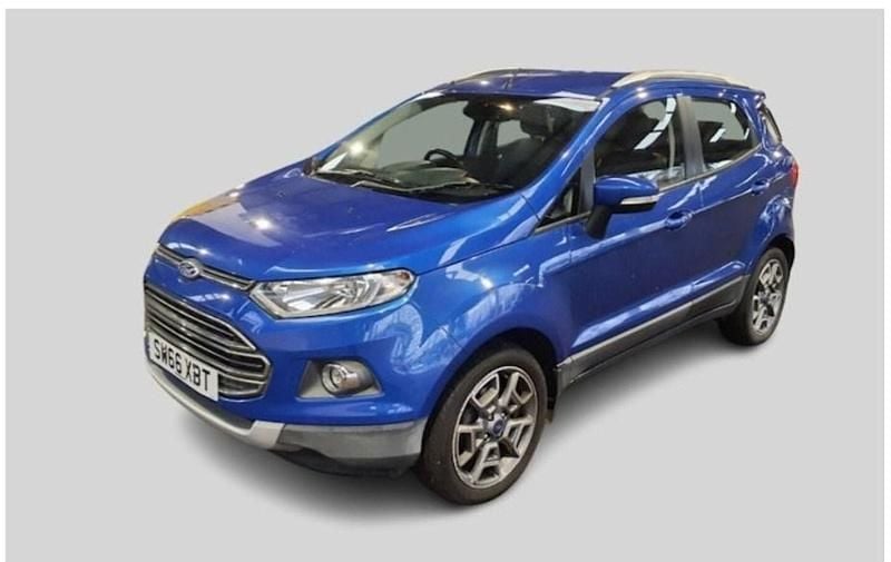 Used Ford Ecosport Titanium 2016 Blue SUV