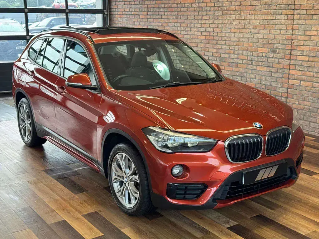 Used BMW X1 Sport Line 2018 Orange SUV