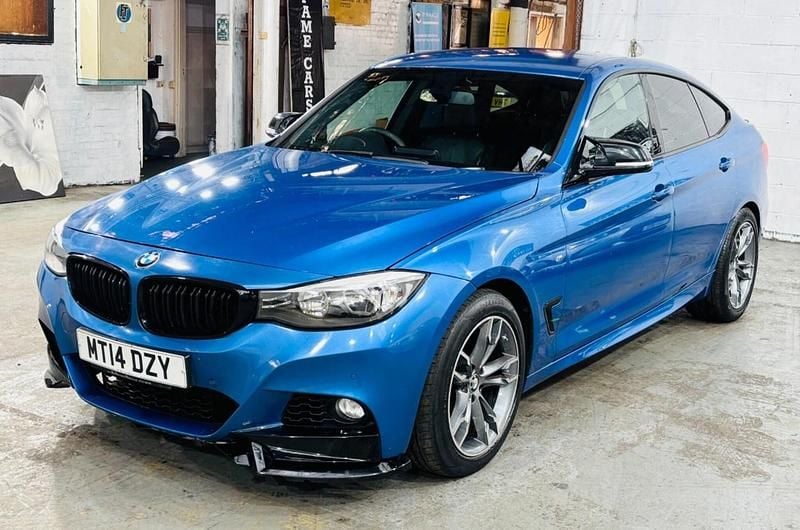 Used BMW 320 Gran Turismo M Sport 184 HP (135 kW) 2014 Blue Hatchback