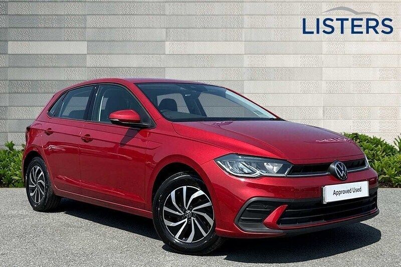 Kings red Used 2022 VW Polo Life Hatchback | £15,490 (Fair price) - Image 1/4