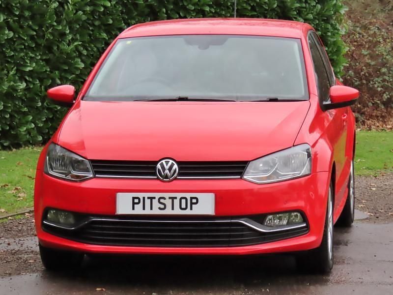 Used VW Polo Edition 2017 Red Hatchback