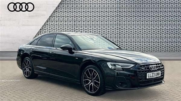 Black Used 2023 Audi A8 Black Edition Sedan | £44,690 (Fair price) - Image 1/4
