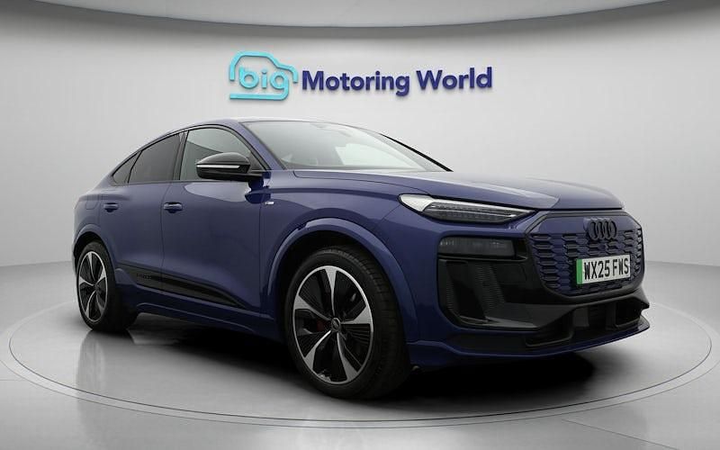Used Audi Q6 Sportback e-tron 285 kW (388 HP) 2025 Blue SUV