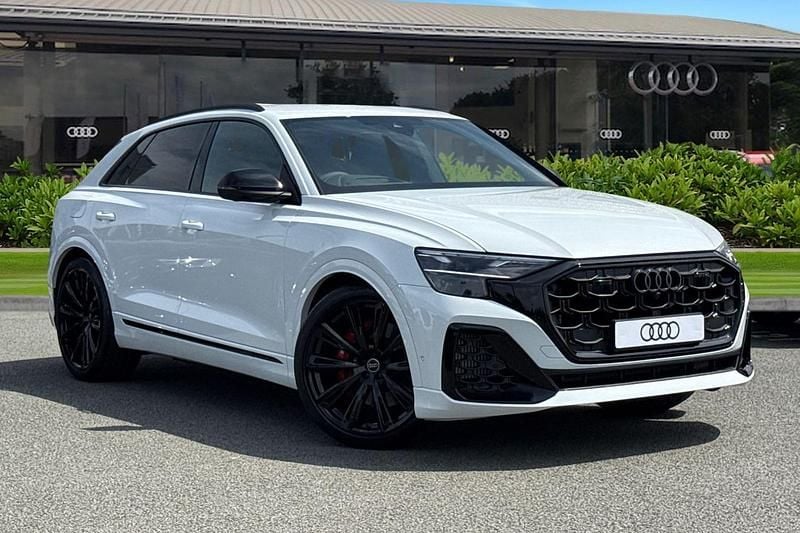 White New 2025 Audi SQ8 Black Edition SUV | £81,950 (Good price) - Image 1/4