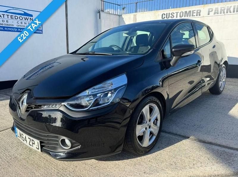 Used Renault Clio IV Dynamique 90 HP (66 kW) 2014 Black Hatchback