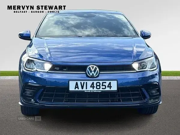 Used VW Polo R-line 95 HP (69 kW) 2024 Blue Hatchback