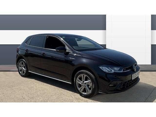 Black New 2024 VW Polo R-line Hatchback | £20,990 (Fair price) - Image 1/4