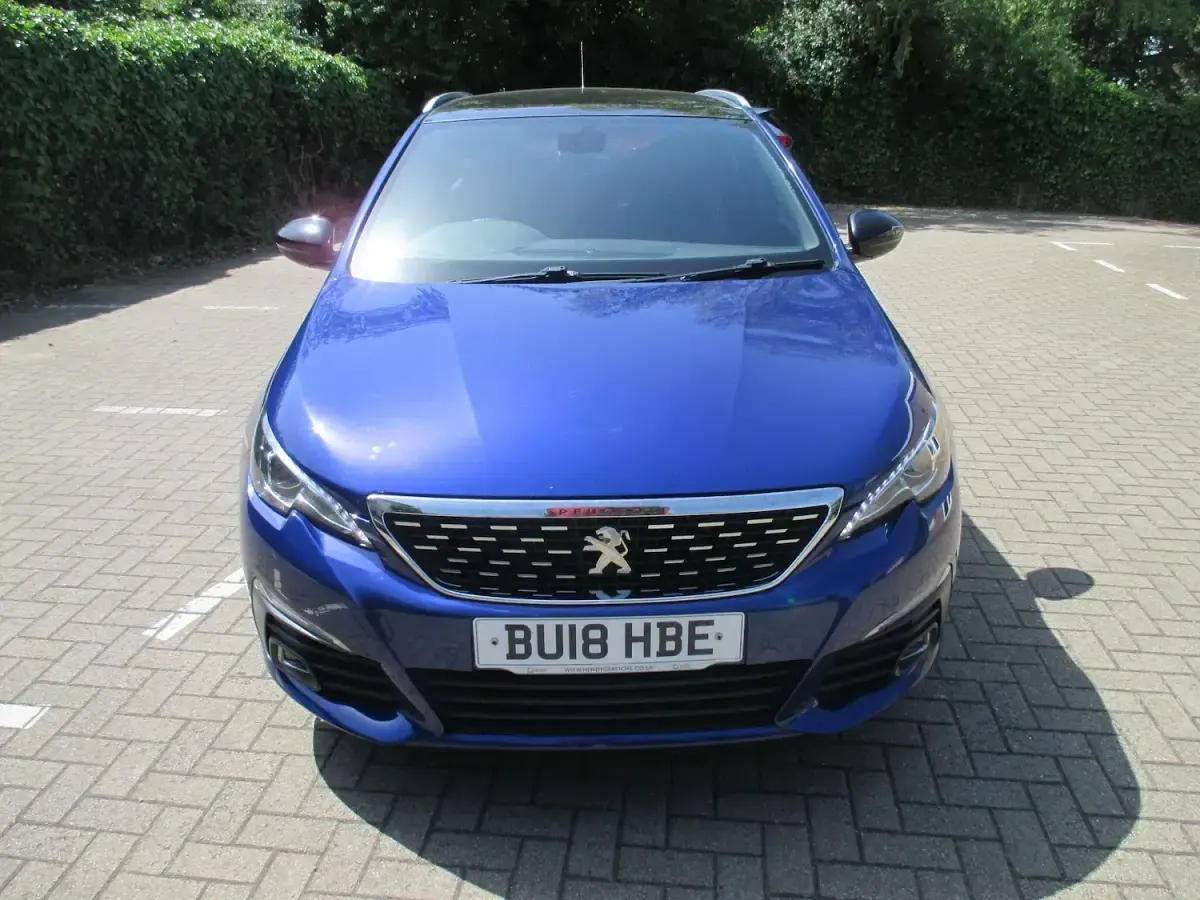 Używany Peugeot 308 GT-line 2018 Niebieski Kombi