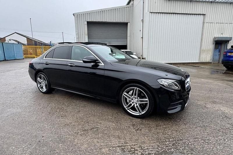 Black Used 2017 Mercedes E220 AMG Line Premium Sedan | £14,295 (Fair price) - Image 1/1