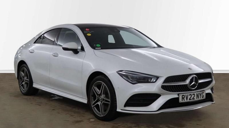 White Used 2022 Mercedes 250 AMG Line Premium Plus Coupe | £16,871 (Fair price) - Image 1/3