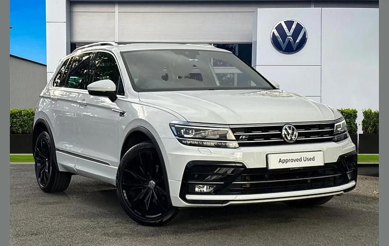 White Used 2017 VW Tiguan R-line SUV | £15,990 (Fair price) - Image 1/4