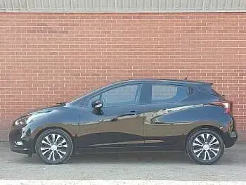 Used Nissan Micra Acenta 92 HP (67 kW) 2021 Black Hatchback
