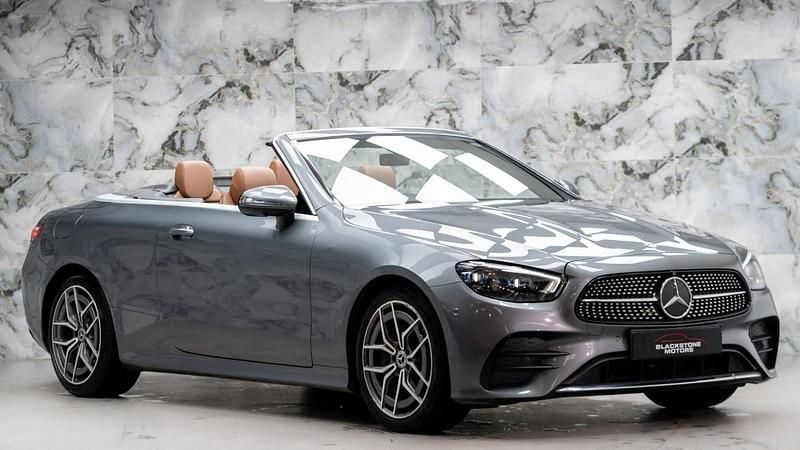 Grey Used 2021 Mercedes E300 AMG Line Premium Cabriolet | £29,949 (Super price) - Image 1/4