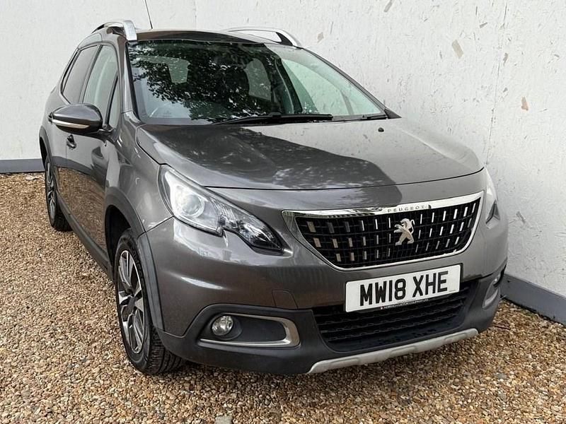 Grey Used 2018 Peugeot 2008 Allure SUV | £6,490 (Good price) - Image 1/3