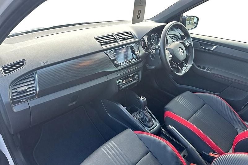 Used Skoda Fabia Monte Carlo 95 HP (69 kW) 2021 Candy white Hatchback