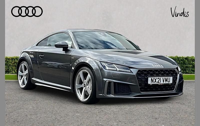 Grey Used 2021 Audi TT S-Line Coupe | £22,835 (Super price) - Image 1/4